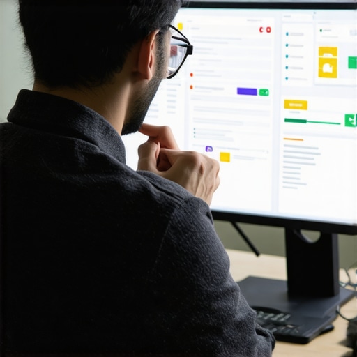 SEO expert analyzing local search results and schema markup implementation