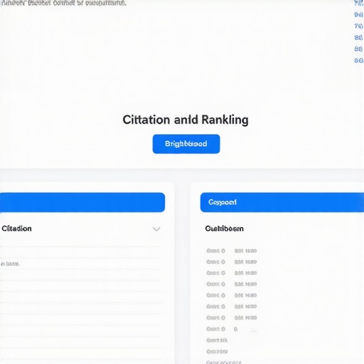 Screenshot of BrightLocal tools used for citation and rank tracking