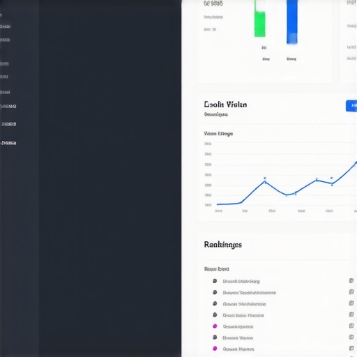 Screenshot showing rankings and analytics from BrightLocal and other SEO tools.