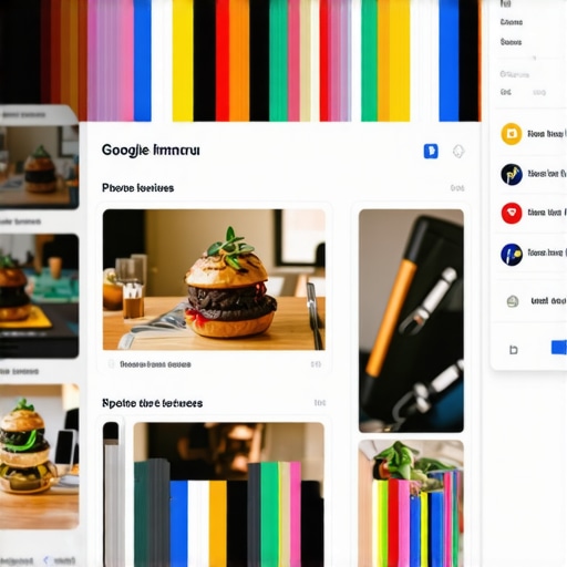 Example of a well-optimized Google My Business listing with images and reviews