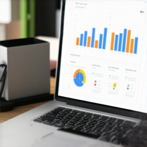 A workspace showing SEO analytics and tools used for managing local Google Maps rankings.